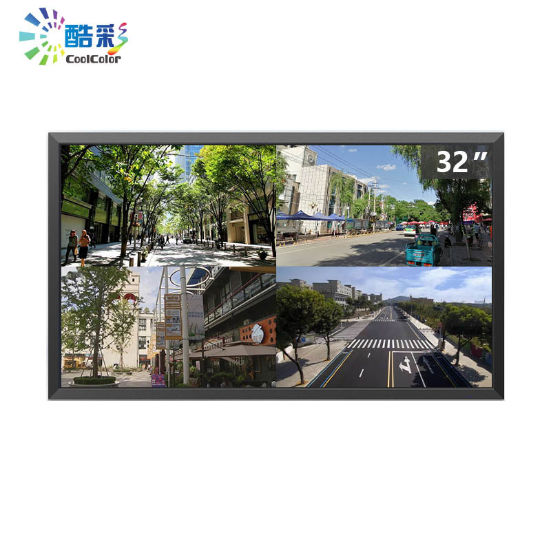 酷彩商显 CXC32TL 监控显示器32英寸高清大屏幕安防工业级壁挂酒店超市液晶监视器